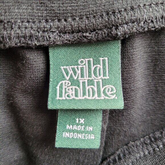 Wild Fable Mini Pleated Tennis Skirt Black Size 1X - Picture 4 of 10